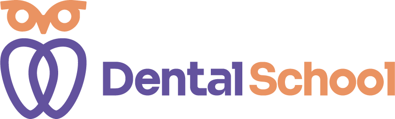 Logo Dental School - realizacja montażu filmów i materiałów edukacyjnych